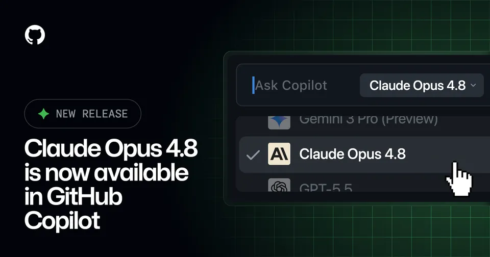 GitHub Copilot social card showing the platform's branding