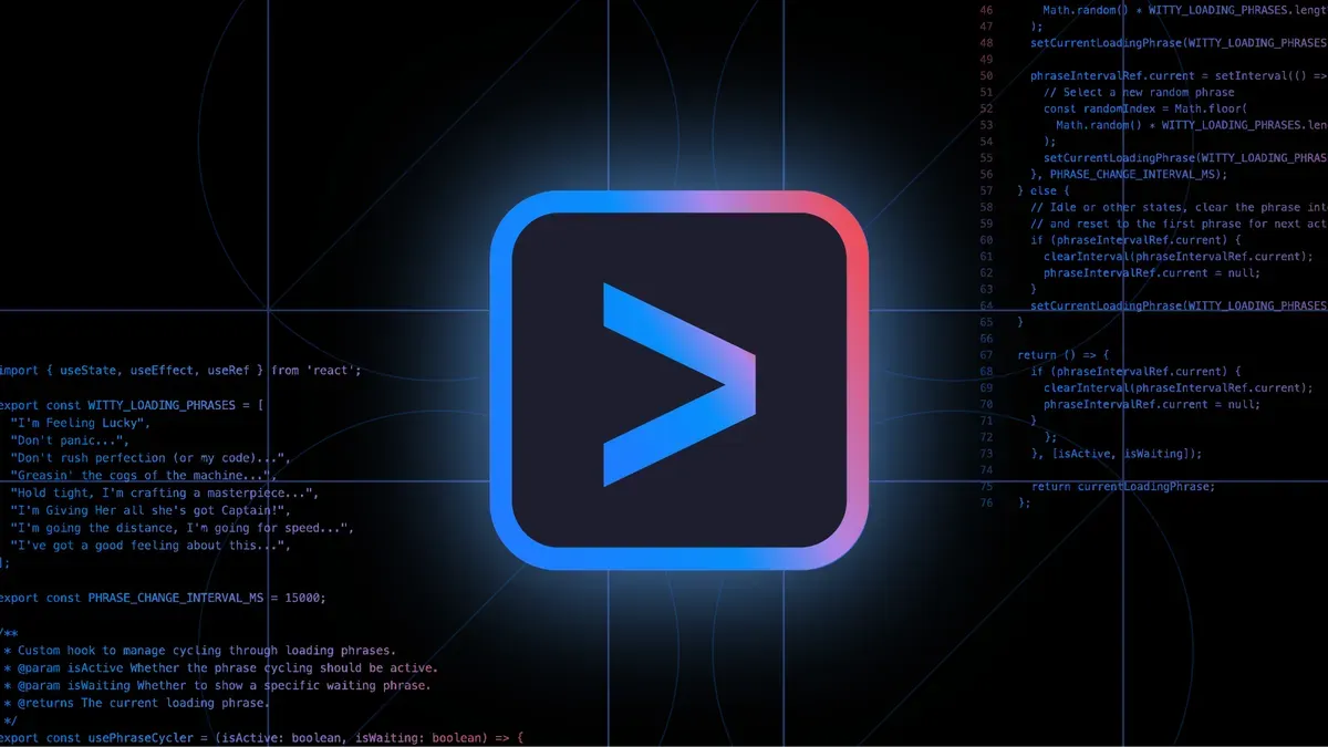 Gemini CLI terminal interface showing an AI coding session in a developer's terminal
